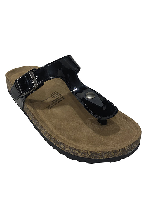 SANDALIAS MUJER TODOPIEL NEGRO ECOCUERO ZAW03 ZAW27 - 2