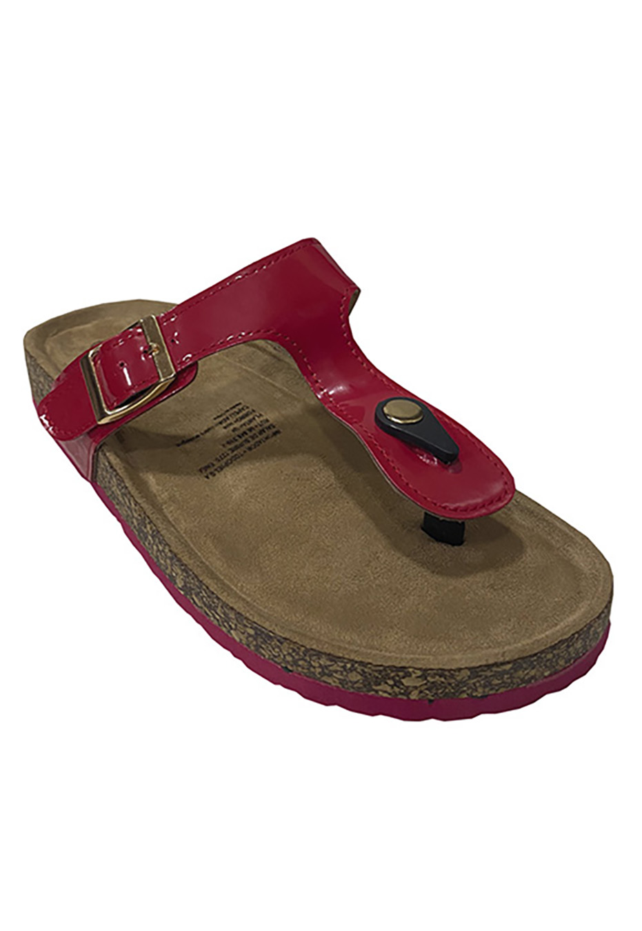 SANDALIAS MUJER TODOPIEL ROJO ECOCUERO ZAW03 - 2