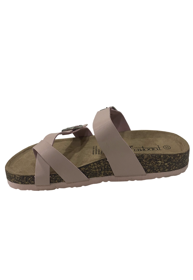 SANDALIA ECOCUERO ZAY94 ROSADO - 5