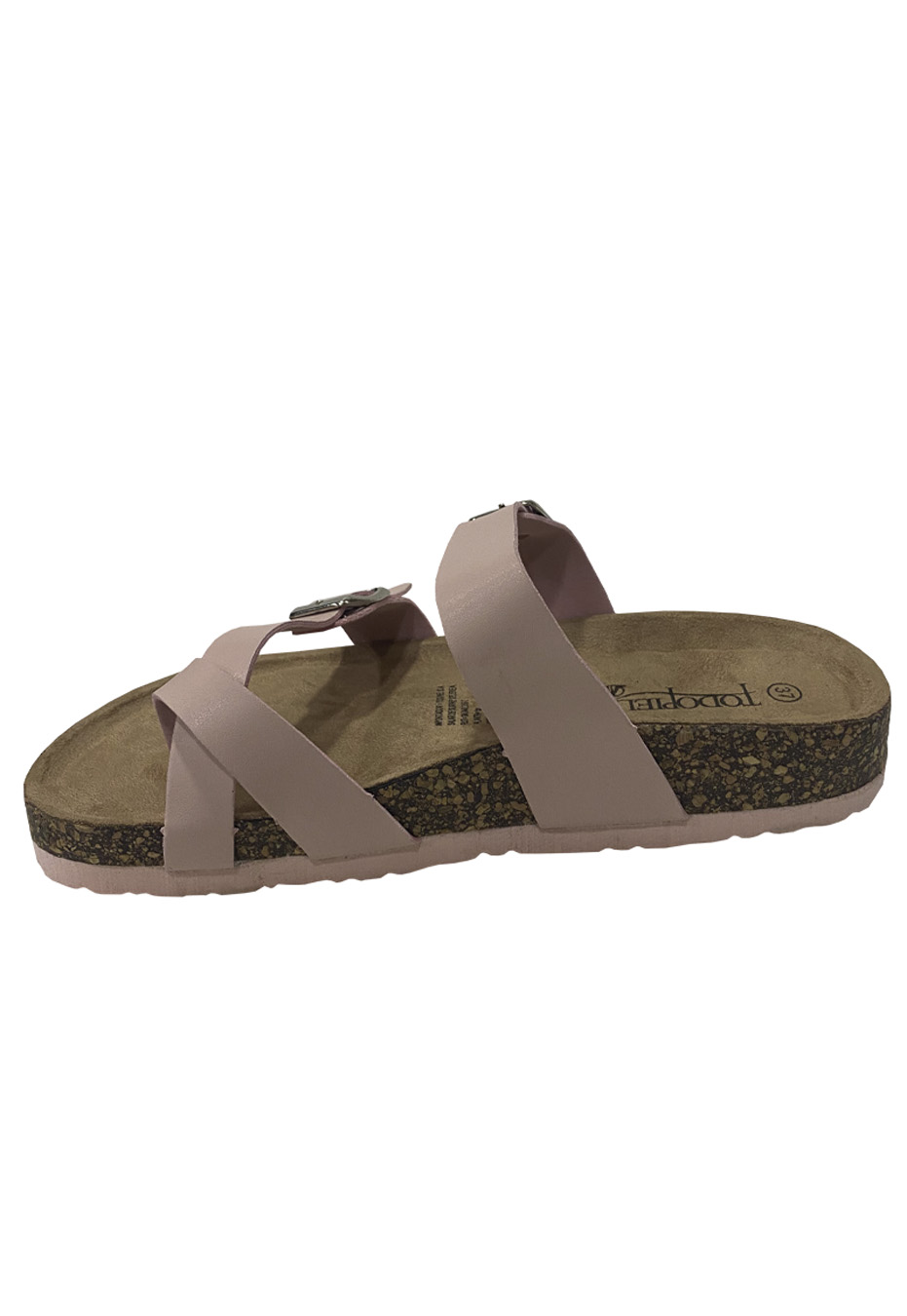 SANDALIAS MUJER TODOPIEL ROSADO ECOCUERO ZAY94 - 5