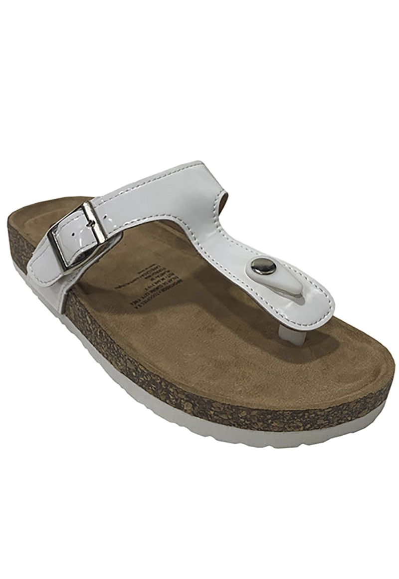 SANDALIAS MUJER TODOPIEL BLANCO ECOCUERO ZAW03 CHAROL - 2