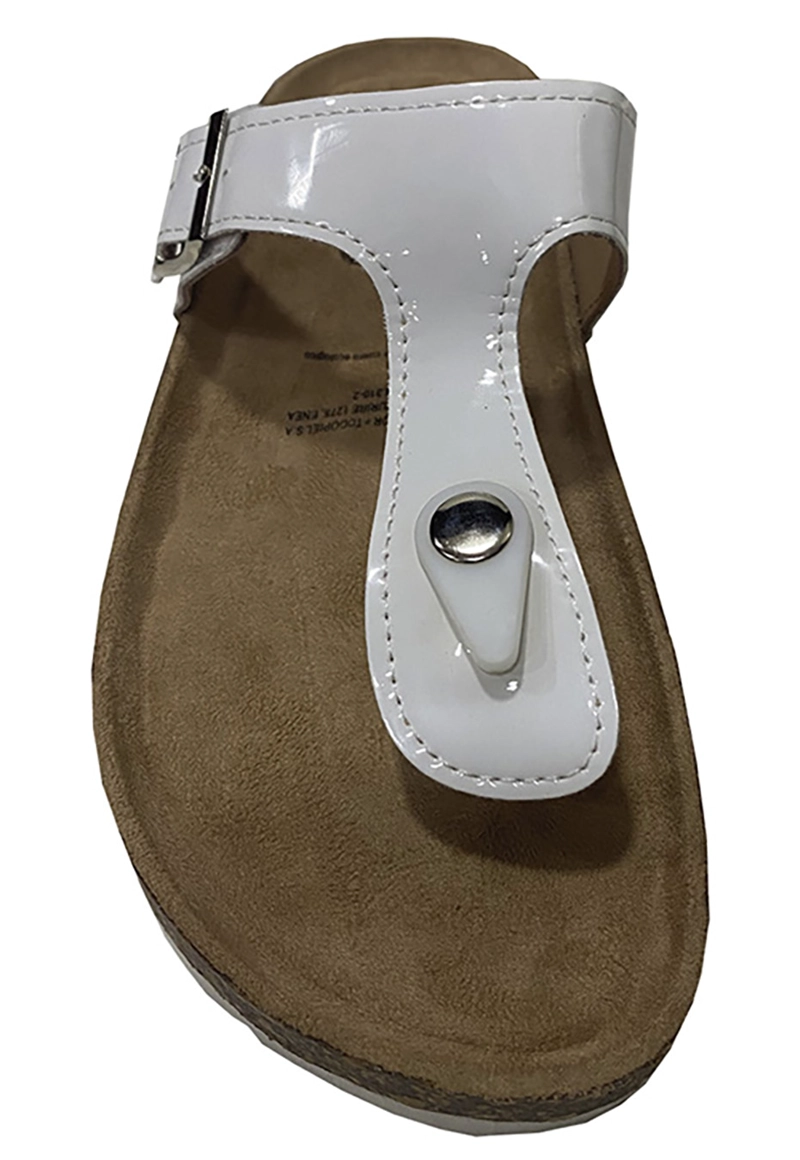 SANDALIAS MUJER TODOPIEL BLANCO ECOCUERO ZAW03 CHAROL - 3
