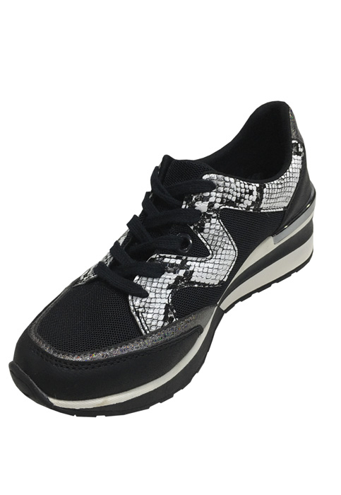 ZAPATILLAS MUJER TODOPIEL CASUALES NEGRO ZAX89 - 4
