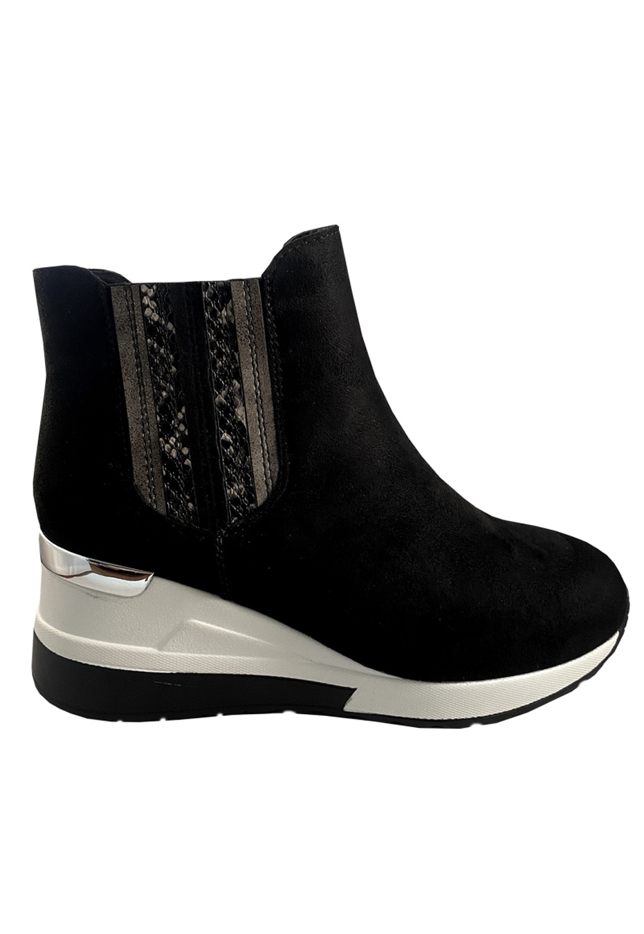 ZAPATILLAS MUJER TODOPIEL CASUALES NEGRO ZAZ07 - 1