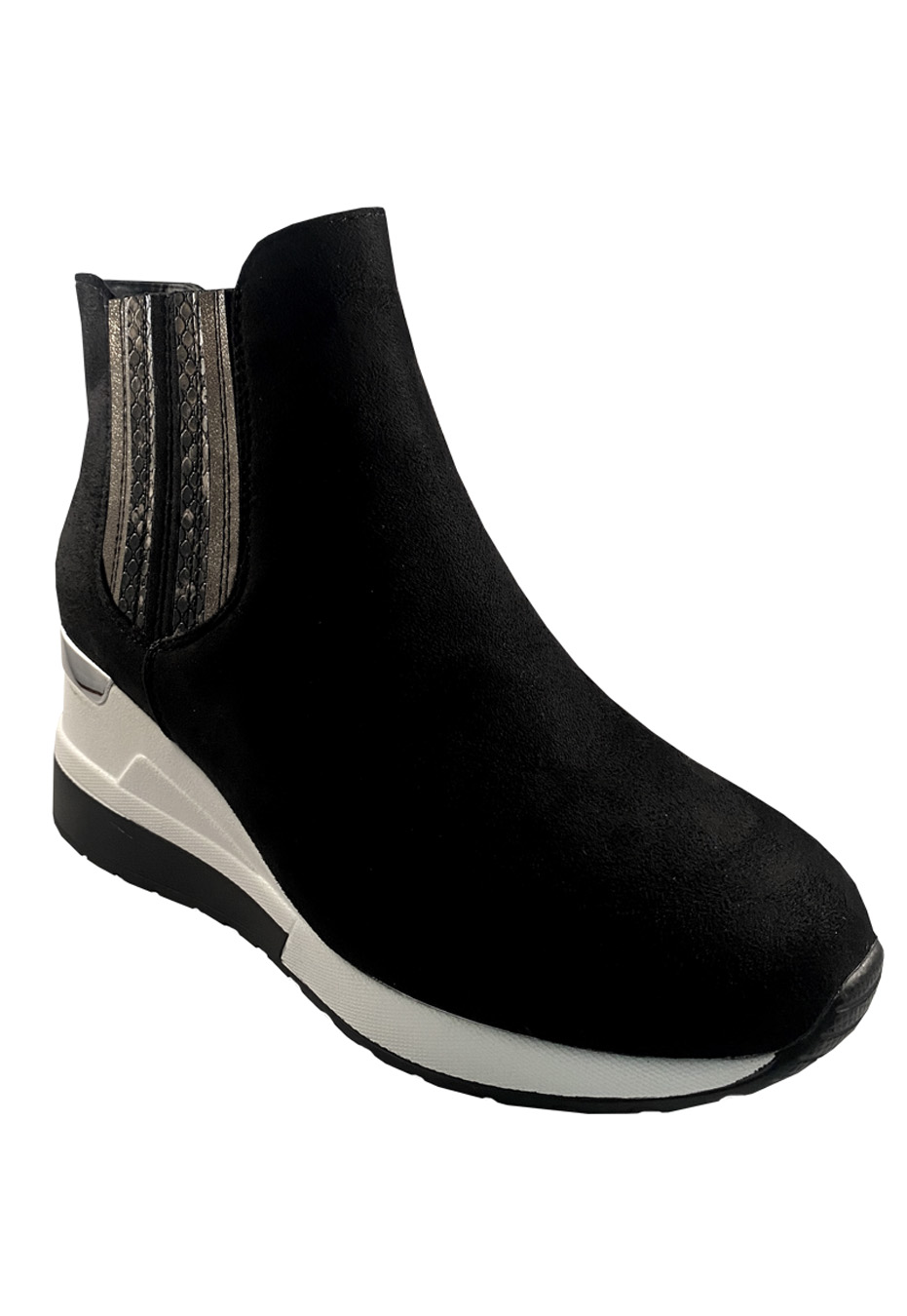 ZAPATILLAS MUJER TODOPIEL CASUALES NEGRO ZAZ07 - 2