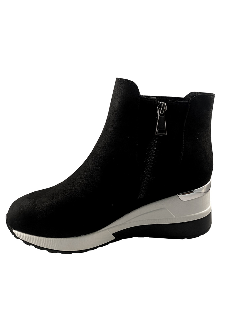 ZAPATILLAS MUJER TODOPIEL CASUALES NEGRO ZAZ07 - 5