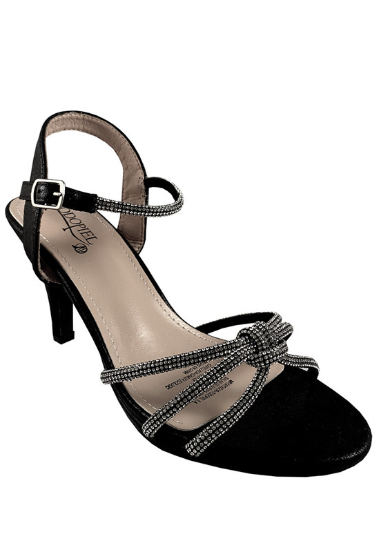 SANDALIAS MUJER TODOPIEL NEGRO ECOCUERO ZAZ14 - 2