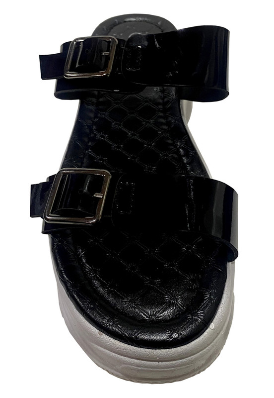 SANDALIAS MUJER TODOPIEL NEGRO ECOCUERO ZAZ28 - 3