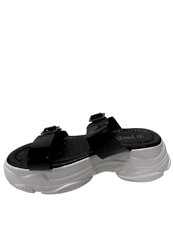 SANDALIAS MUJER TODOPIEL NEGRO ECOCUERO ZAZ28 - 5