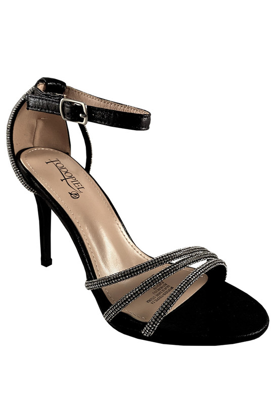 SANDALIAS MUJER TODOPIEL NEGRO ECOCUERO ZAZ15 - 2