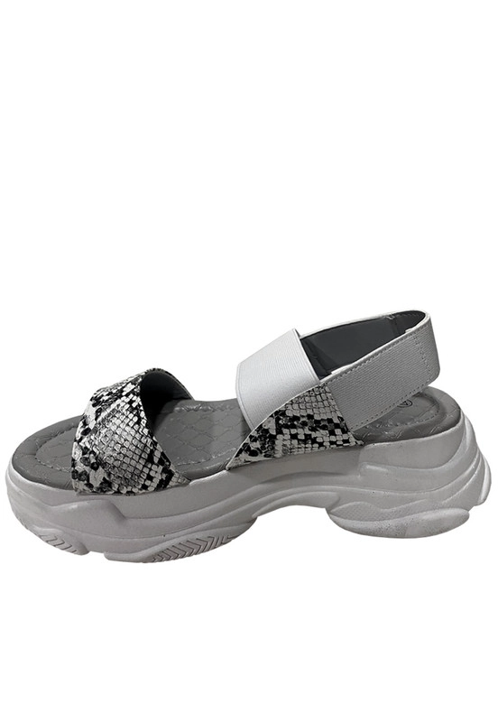 SANDALIAS MUJER TODOPIEL BLANCO ECOCUERO ZAZ29 - 5