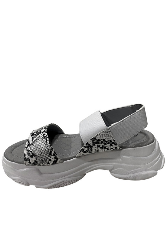 SANDALIAS MUJER TODOPIEL BLANCO ECOCUERO ZAZ29 - 5