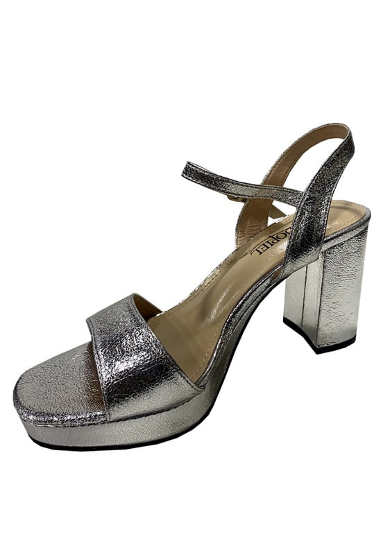 SANDALIAS MUJER TODOPIEL PLATA ECOCUERO ZAZ30 - 4
