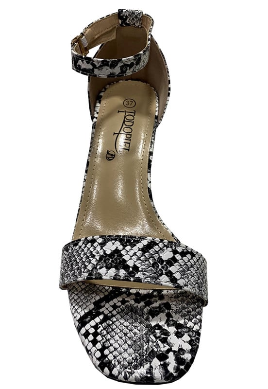 SANDALIAS MUJER TODOPIEL ECOCUERO ZAZ31 SNAKE - 3
