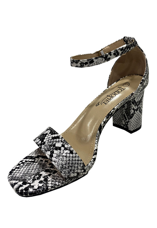 SANDALIAS MUJER TODOPIEL ECOCUERO ZAZ31 SNAKE - 4