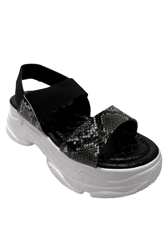 SANDALIAS MUJER TODOPIEL NEGRO ECOCUERO ZAZ29 - 2