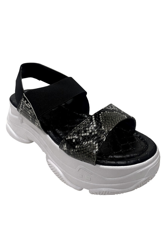SANDALIAS MUJER TODOPIEL NEGRO ECOCUERO ZAZ29 - 2