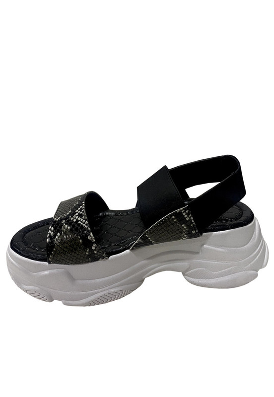 SANDALIAS MUJER TODOPIEL NEGRO ECOCUERO ZAZ29 - 5