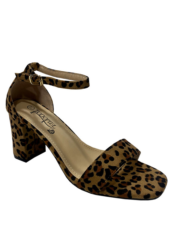 SANDALIA GAMUZA ECOLOGICA ZAZ31 ANIMALPRINT - 2