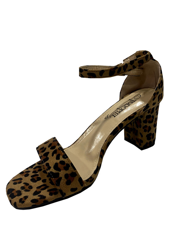 SANDALIA GAMUZA ECOLOGICA ZAZ31 ANIMALPRINT - 4