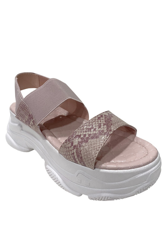 SANDALIAS MUJER TODOPIEL ROSA ECOCUERO ZAZ29 - 2