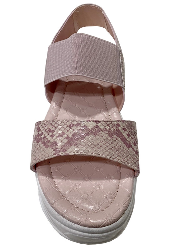SANDALIAS MUJER TODOPIEL ROSA ECOCUERO ZAZ29 - 3
