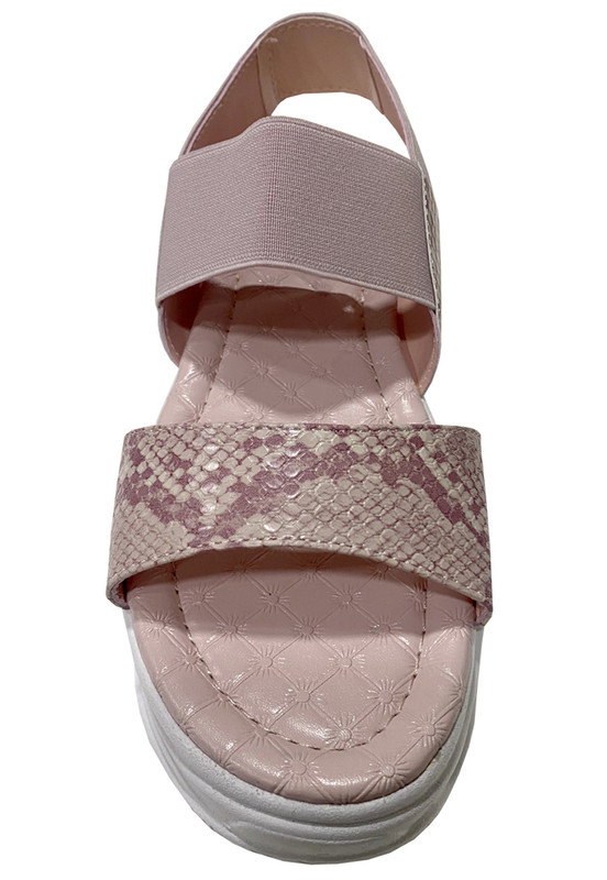 SANDALIAS MUJER TODOPIEL ROSA ECOCUERO ZAZ29 - 3