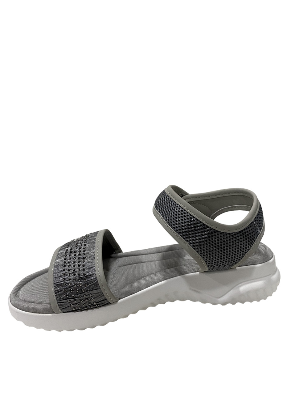 SANDALIAS MUJER TODOPIEL PLATA TELA ZAZ25 - 5
