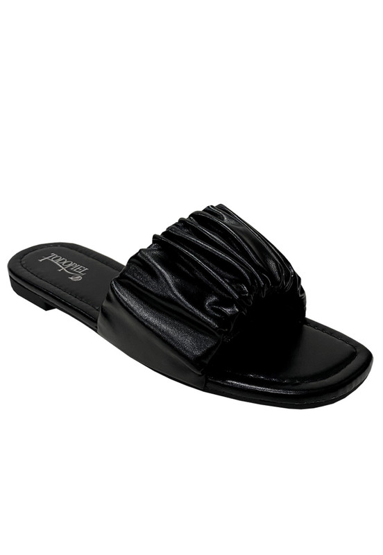 SANDALIAS MUJER TODOPIEL NEGRO ECOCUERO ZAZ18 - 2