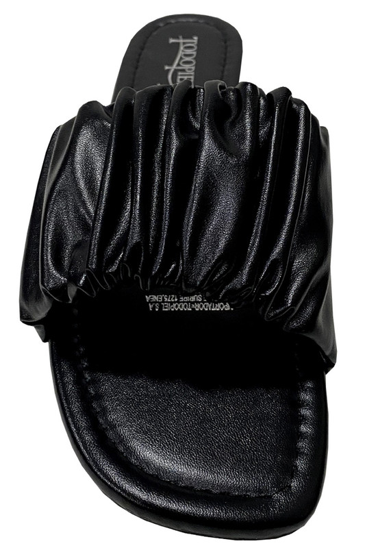 SANDALIAS MUJER TODOPIEL NEGRO ECOCUERO ZAZ18 - 3