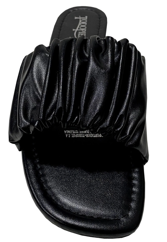 SANDALIAS MUJER TODOPIEL NEGRO ECOCUERO ZAZ18 - 3