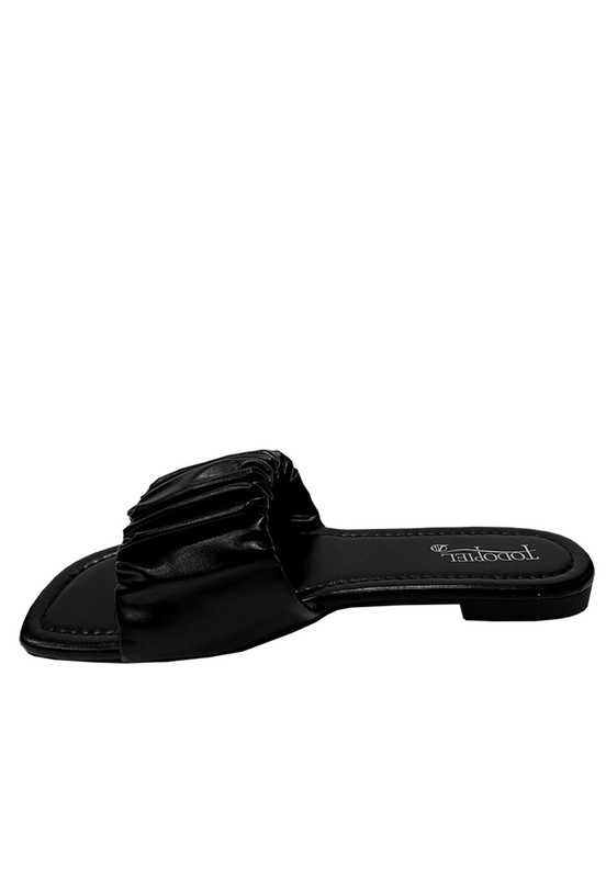 SANDALIAS MUJER TODOPIEL NEGRO ECOCUERO ZAZ18 - 5