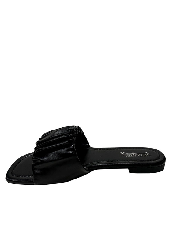 SANDALIAS MUJER TODOPIEL NEGRO ECOCUERO ZAZ18 - 5