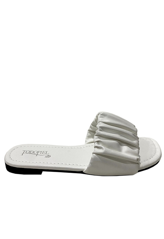SANDALIA ECOCUERO ZAZ18 BLANCO - 1