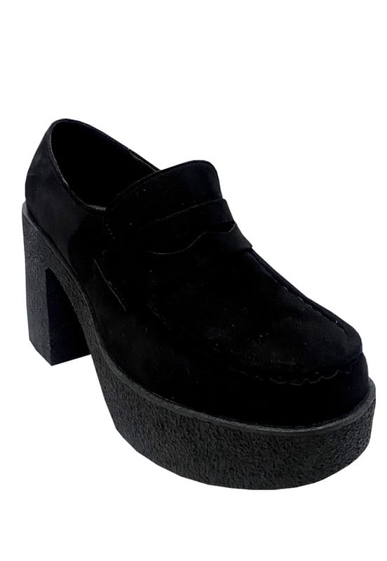 MOCASIN GAMUZA ECOLÓGICA ZAZ45 NEGRO - 2
