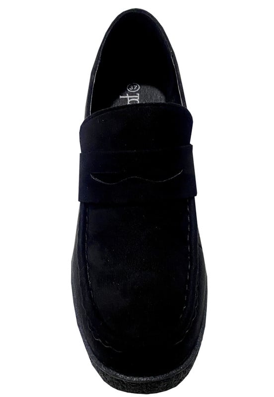 MOCASIN GAMUZA ECOLÓGICA ZAZ45 NEGRO - 3
