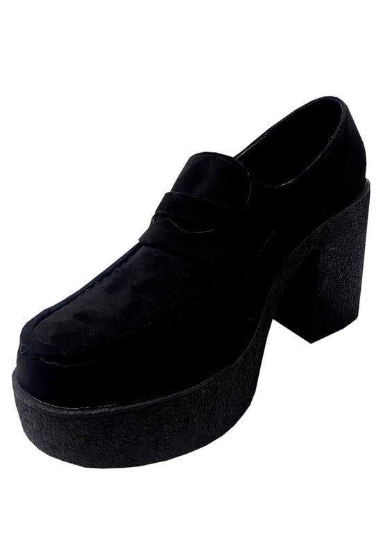 MOCASIN GAMUZA ECOLÓGICA ZAZ45 NEGRO - 4
