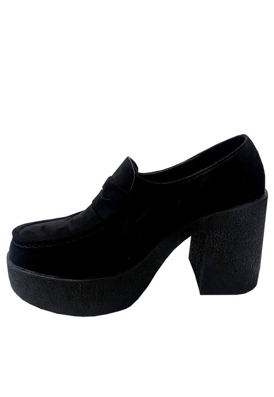 MOCASIN GAMUZA ECOLÓGICA ZAZ45 NEGRO - 5