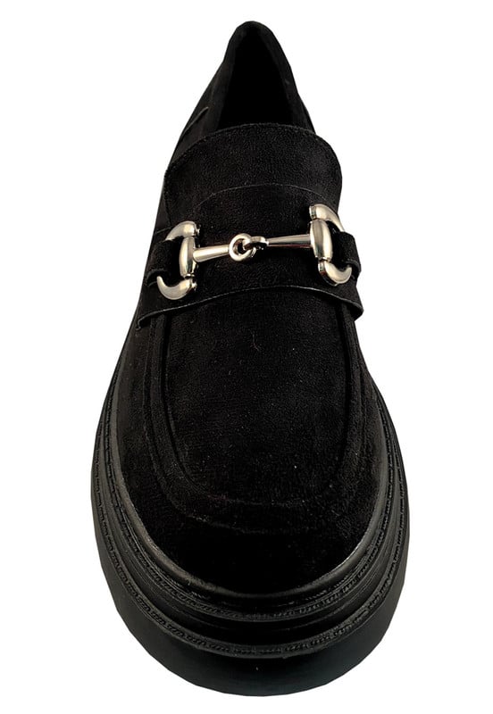 MOCASIN GAMUZA ECOLÓGICA ZAZ42 NEGRO - 3