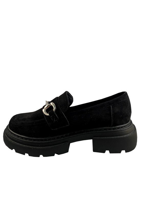 MOCASIN GAMUZA ECOLÓGICA ZAZ42 NEGRO - 5