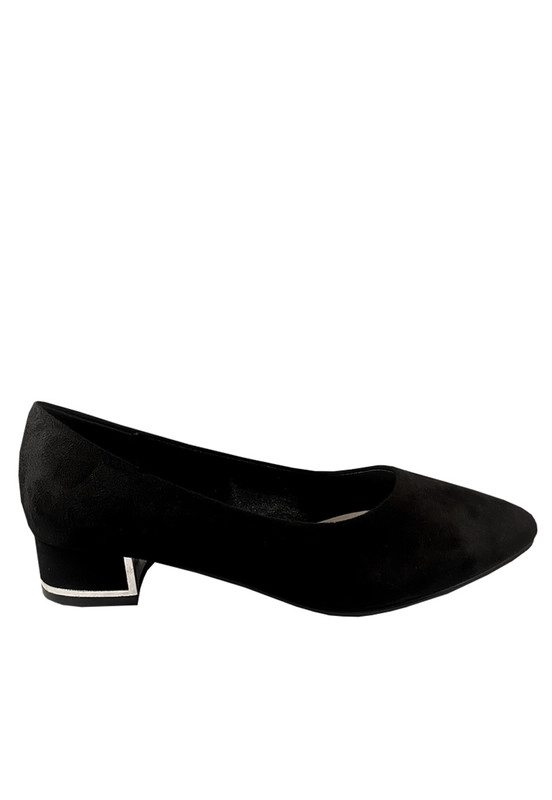 BALLERINAS MUJER TODOPIEL NEGRO ZAZ43 GAMUZA ECOLÓGICA - 1