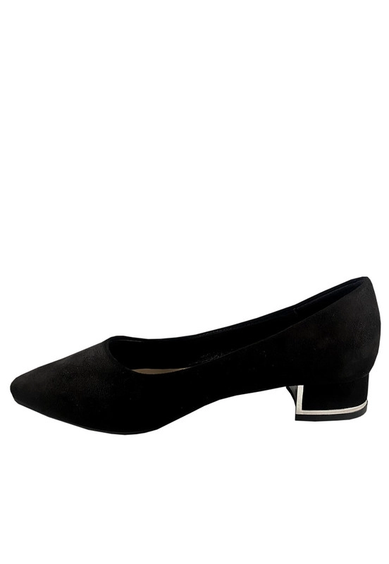 BALLERINAS MUJER TODOPIEL NEGRO ZAZ43 GAMUZA ECOLÓGICA - 5