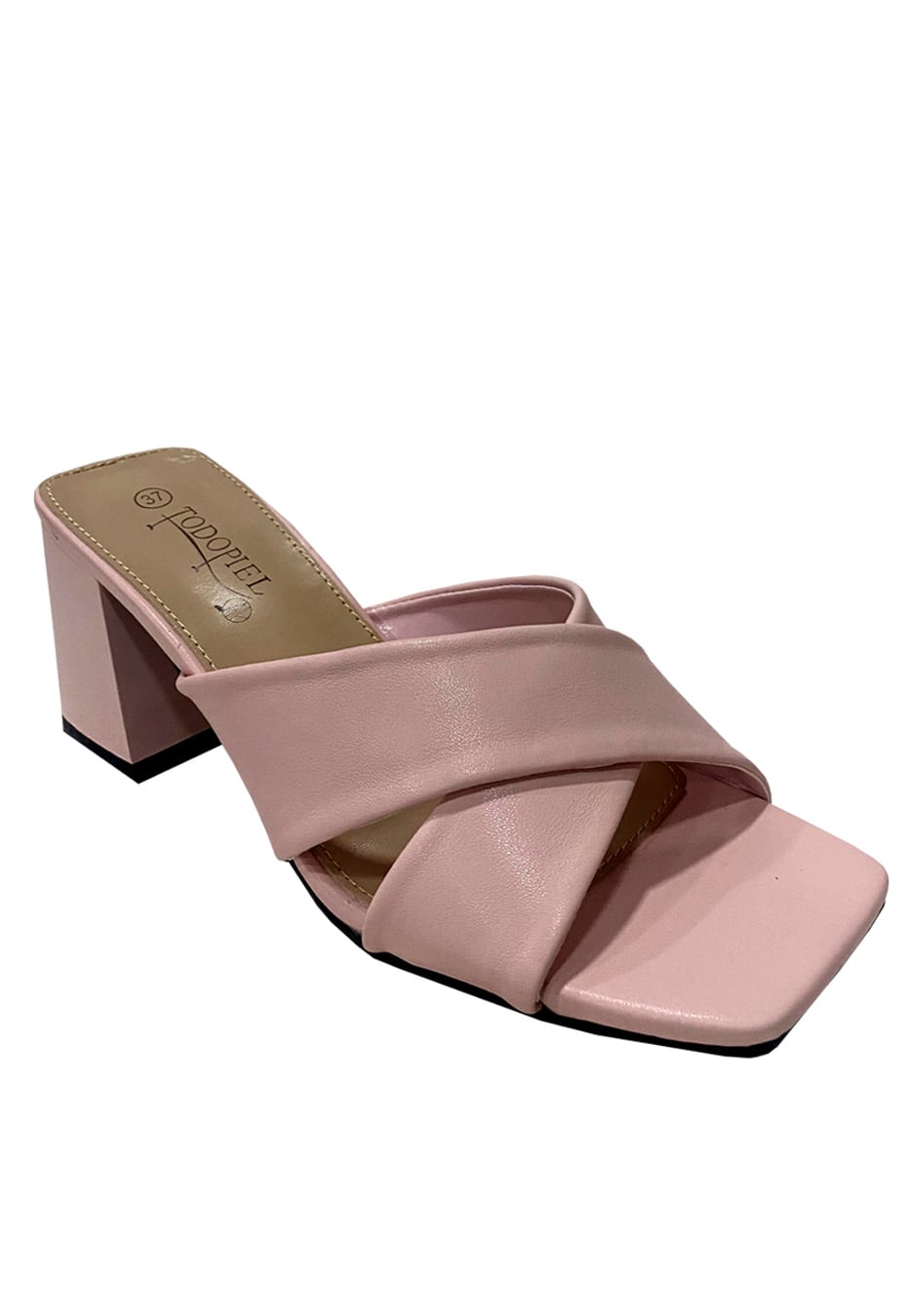 SANDALIAS MUJER TODOPIEL ROSA ECOCUERO ZAZ38 - 2