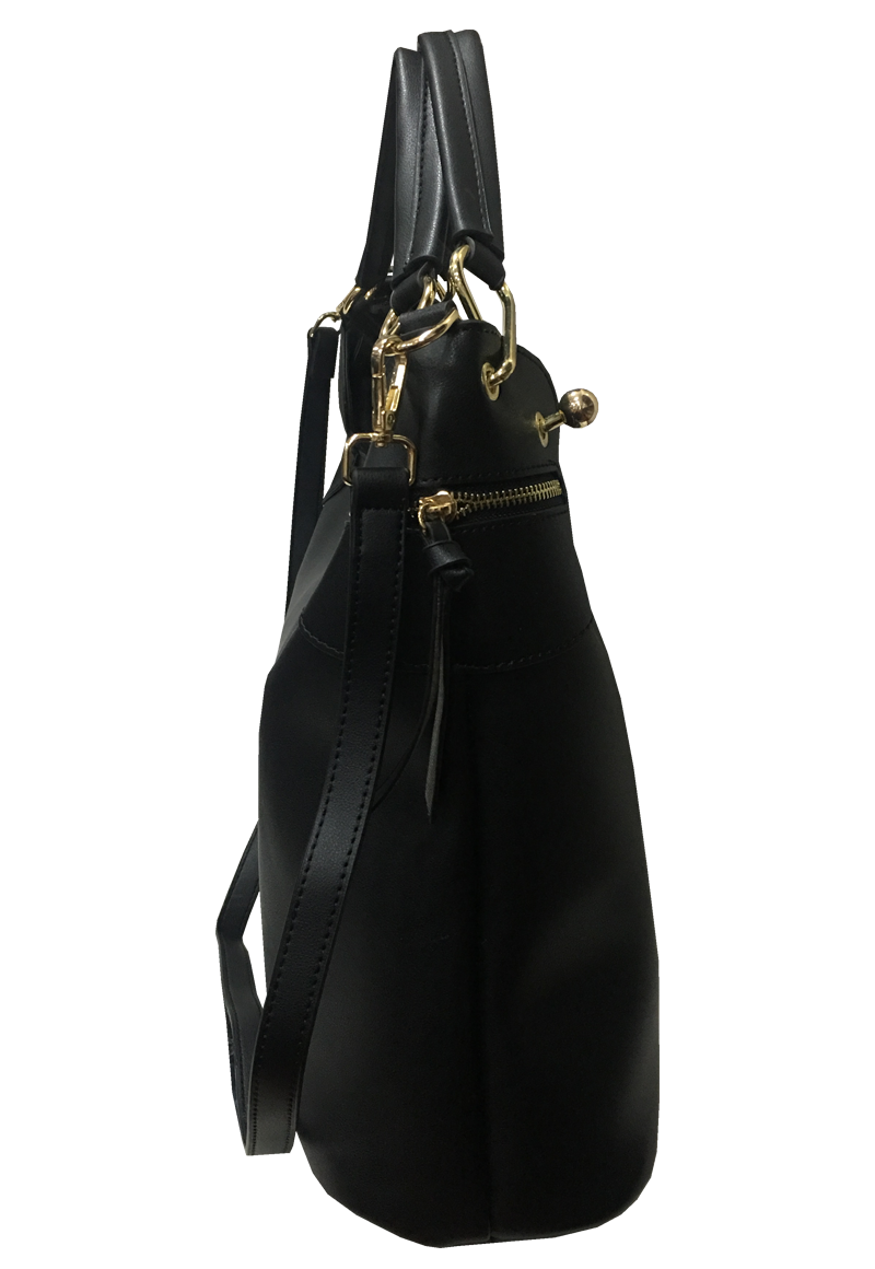 CARTERA CUERO ECOLÓGICO CRR94 NEGRO - 2