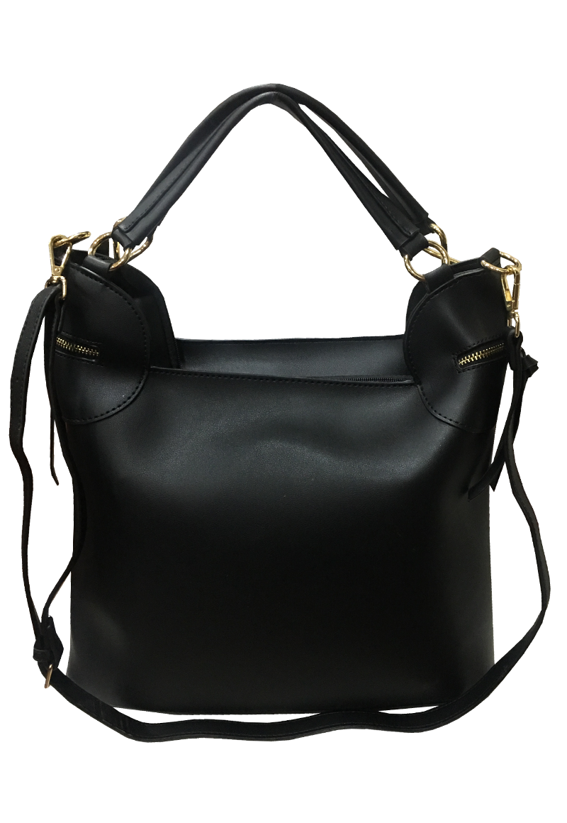 CARTERA CUERO ECOLÓGICO CRR94 NEGRO - 3
