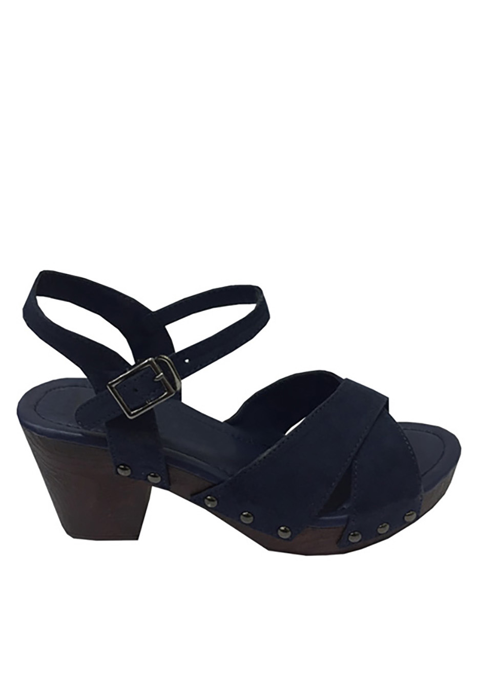SANDALIA GAMUZA ECOLOGICA ZAW32 NAVY - 1