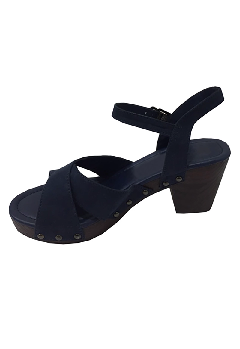 SANDALIAS MUJER TODOPIEL GAMUZA ECOLÓGICA ZAW32 NAVY - 5