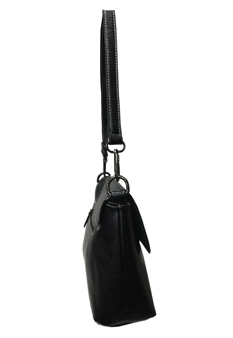 CARTERA CUERO ECOLÓGICO CRP23 NEGRO - 2