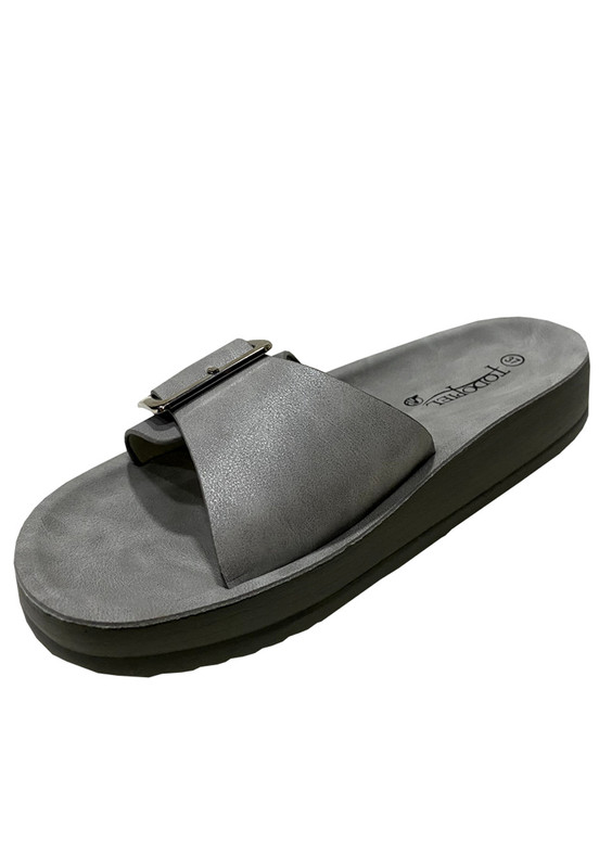 SANDALIAS MUJER TODOPIEL PLATA ECOCUERO ZAZ24 - 4
