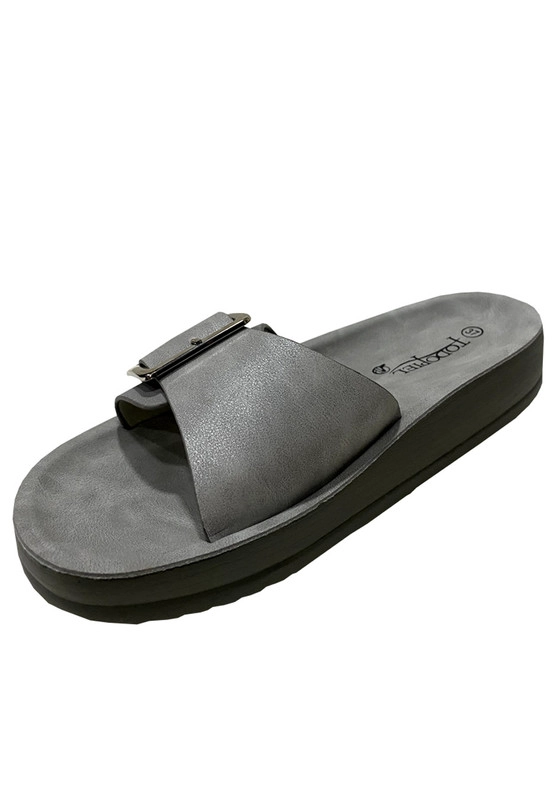 SANDALIAS MUJER TODOPIEL PLATA ECOCUERO ZAZ24 - 4